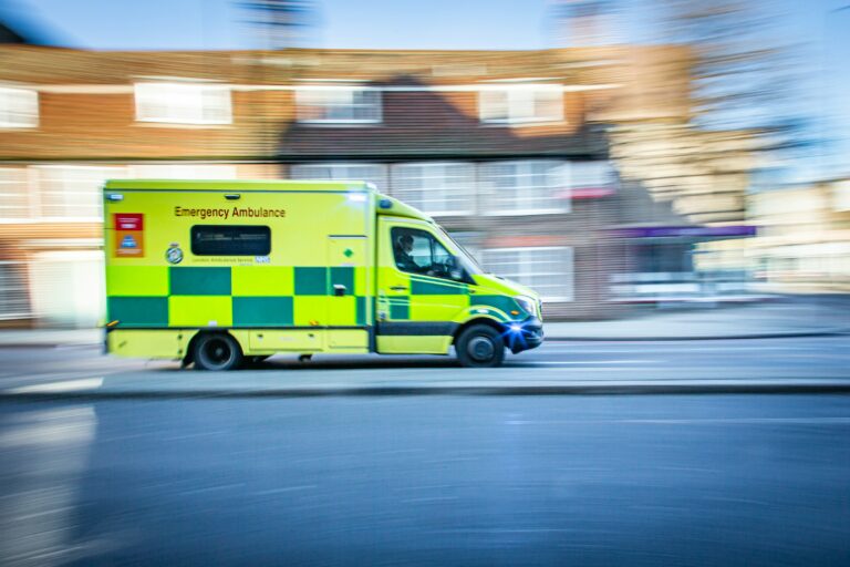 National Health Service ambulance